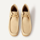 AMAZON ESSENTIALS CHUKKA MOC TOE BOOTS MEN SIZE 10.5 SAND FAUX SUEDE - Like New