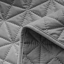fuguitex Velvet Quilt Set Twin Size -Luxury Bedspread Coverlet Lightweight - Brand New
