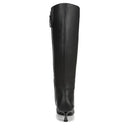 Franco Sarto Women's Jennalyn Fashion Boot Black Faux Leather 11 M - Brand New
