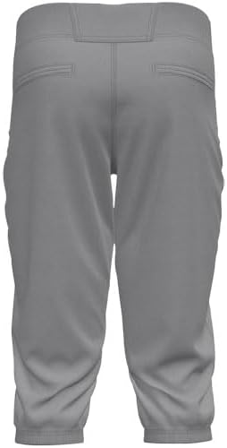 New Balance Men's Solid Knicker Baseball Pants - L -GRAY - Brand New