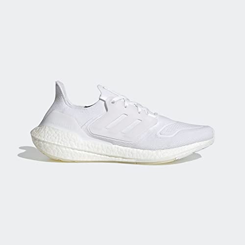 GX5459 ADIDAS MEN'S ULTRABOOST 22 RUNNING SHOE ALL WHITE SIZE 9 - Like New