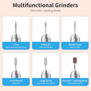 WIYUAM ELECTRIC NAIL DRILL MACHINE PROFESSIONAL LCD DISPLAY, 6 BITS - LIGHT PINK - Like New