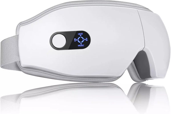 REMARKABLE GOODZ REVEYEVE EYE MASSAGER HEAT SMART EYE MASK FOR RELAX EYE - WHITE - Like New