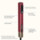 INFINITI PRO BY CONAIR DIGITALAIRE HAIR DRYER - CHERRY RED - Like New
