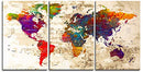 Original by BoxColors LARGE 30"x 60" 3 panels 30x20 Ea Art Canvas Print M1816 - Brand New