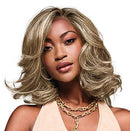 HAIRUWEAR KIM KIMBLE JASMINE SHOULDER-LENGTH WIG, MC25 88SS HONEY - Like New