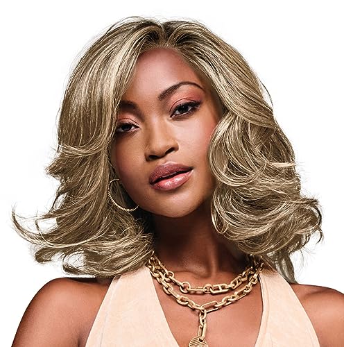 Hairuwear Kim Kimble Jasmine Shoulder-Length Wig With Lush Layers - Brand New