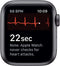 Apple Watch 5 GPS 44mm Space Gray Aluminum Case Black Sport Band MWVF2LL/A - Like New