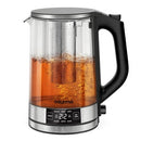GOURMIA ELECTRIC GLASS KETTLE 1.7L CAPACITY DIGITAL DISPLAY GDK-2375 - BLACK - Like New