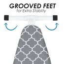 SEYMOUR HOME PRODUCTS SEYMOUR FULL SIZE IRONING BOARD COVER PAD GRAY LATTICE - Brand New