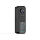 EPOWERON WIRELESS SMART VIDEO DOORBELL CAMERA - BLACK - Like New
