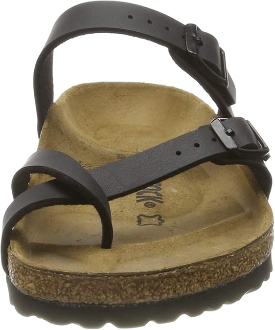 BIRKENSTOCK WOMEN'S MAYARI BIRKO-FLOR SANDALS - SIZE: MEN 2 WOMEN 4 - BLACK - Like New