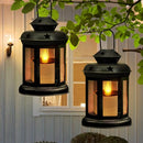 STADECO SOLAR TEA LIGHTS OUTDOOR WATERPROOF RECHARGEABLE FLAMELESS LAMP 8 PACK - Like New