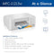 BROTHER MFC-J1215W WIRELESS MULTI-FUNCTION INKJET PRINTER NO INK - WHITE - Like New