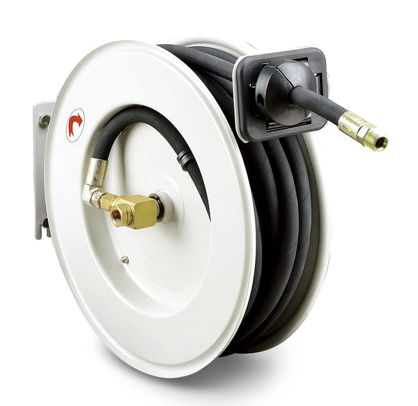 ReelWorks Oil Hose Reel Retractable 1/2" Inch x 50 Foot Long - M850154 - Like New