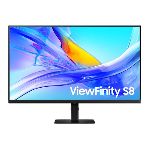 SAMSUNG 32 INCH VIEWFINITY S8 4K UHD MONITOR, LS32D802UANXGO [CANADA] (2024) - Like New