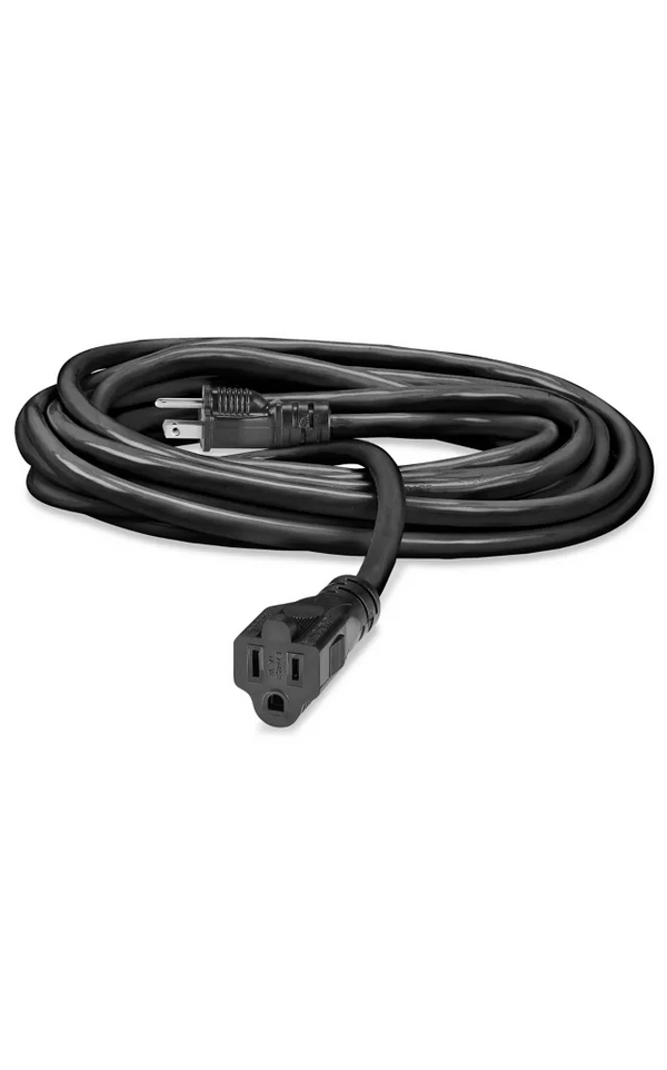 ULINE HEAVY DUTY EXTENSION CORD, 25' - BLACK - Like New