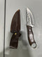 GENERIC STAINLESS STEEL BROWN VIKING KNIFE - BROWN - Like New