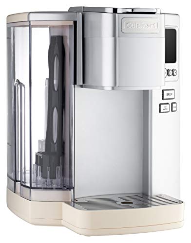 CUISINART COFFEE MAKER PROGRAMMABLE BREWING HOT WATER SS-10CRMFR - CREAM - Like New