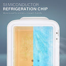YSSOA Portable Mini Fridge, 4L Cooler/Warmer Compact Refrigerators - White - Brand New