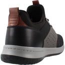 65474 SKECHERS MEN DELSON CAMBEN BLACK/GRAY SIZE 10.5 - Like New