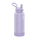 TAKEYA ACTIVES INSULATED STAINLESS STEEL WATER BOTTLE WITH STRAW 32OZ - LAVENDAR - Like New
