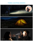 ANKER BOLDER LC30 FLASHLIGHT - BLACK - Like New