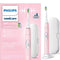 Philips Sonicare 6100 Rechargeable Electric Power Toothbrush, Pink, HX6876/21 Like New