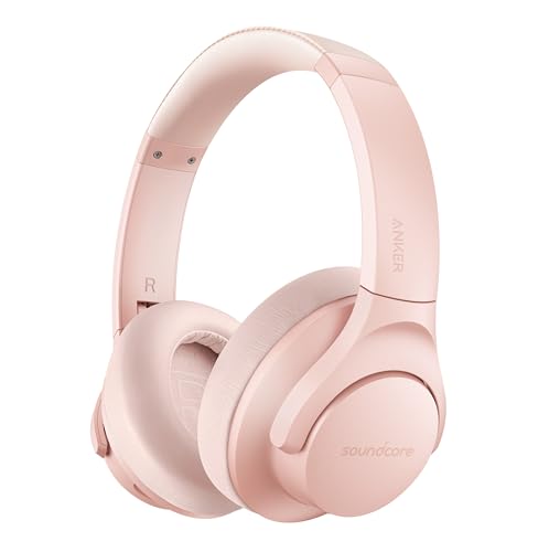 SOUNDCORE ANKER LIFE Q20 HYBRID WITH NOISE CANCELLING HEADPHONES A3025C - PINK - Like New