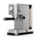 AVIGATOR ESPRESSO MACHINE 20 BAR, COMPACT COFFEE MAKER MILK FROTHER - STM Steel - Like New