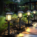 GRELUNA SOLAR LIGHTS OUTDOOR 12 PACK SCHELLA 3000K PATHWAY LIGHTS APP CONTROL - Brand New