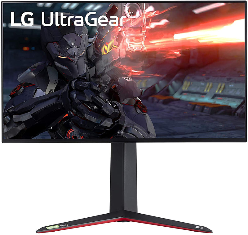 LG 27" UHD 144Hz Nano IPS Display Refresh Rate Black Gaming Monitor Like New