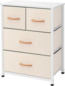 AZL1 LIFE CONCEPT DRESSER STORAGE FURNITURE ORGANIZER - WOOD METAL/IVORY - Like New
