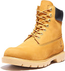 TB010061713 Timberland Men's 6-Inch Premium Waterproof Boot WHEAT Nubuck 10 Like New