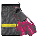 U.S. Divers FA278O2201L Proflex FX Snorkeling Set Large Fins - Raspberry Pink - Brand New