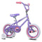 RAZOR 12" BIKE WITH TRAINING WHEELS - PURPLE - Like New