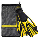 U.S. Divers FA278O0701S Proflex FX Snorkeling Set&Fins - Yellow, Size Small - Brand New