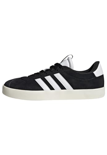 ADIDAS WOMEN'S VL COURT 3.0 SNEAKER SIZE WOMEN 6.5 BLACK AND WHITE - Like New
