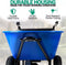 LANDWORKS WHEELBARROW UTILITY CART ELECTRIC POWERED 24V DC 180W 330LBS - BLUE - Like New