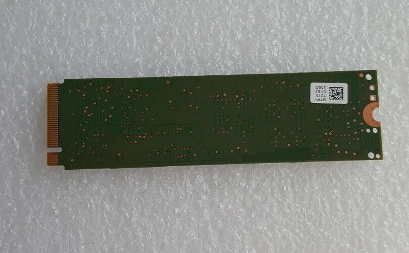 INTEL 256GB M.2 NVME PCI-E EXPRESS SOLID STATE DRIVE - GREEN - Like New