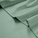 KATHY IRELAND HOME 1000 THREAD EGYPTIAN COTTON 6-PIECE SHEET SET, KING - GREEN - Like New