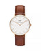 DANIEL WELLINGTON CLASSIC ST. MAWES WATCH M36RW40 - SIZE 36MM - Like New