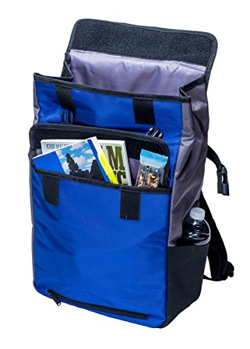 Case-It Backpack 2.0 Hide-Away Holder Fits 13-15” Laptops BKP-202-MAG - Magenta - Brand New