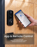 DESLOC B200 FINGERPRINT KEYLESS DOOR LOCK APP CONTROL SMART LOCKS - BLACK - Like New