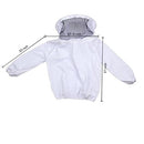 Xntun Professional Bee Keeping Suit Jacket&Beekeeper Gloves Size L - Brand New