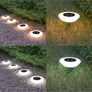 HAKOL BH-999 8 PACK SOLAR GROUND LIGHTS - ENERGY-EFFICIENT OUTDOOR LIGHTING - Like New