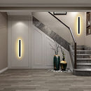 Phenas 15W Outdoor LED Wall Light Long Strip 3000K - Black - Brand New
