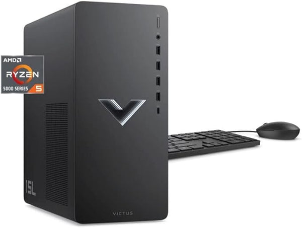 HP Victus 15L TG02-0013w Gaming Desktop AMD Ryzen 5 5600G 8GB - Scratch & Dent