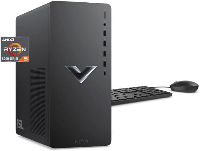 HP Victus 15L TG02-0013w Gaming Desktop AMD Ryzen 5 5600G 8GB - Scratch & Dent