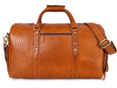 AARON LEATHER GOODS AARON LEATHER 20" FULL GRAIN LEATHER DUFFLE BAG - CARAMEL - Like New